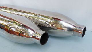 BMW MOTORCYCLE STAINLESS EXHAUST MUFFLERS PIPES R50/2 R60/2 R69S R50S R60 R50 /2 11