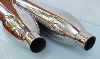 BMW MOTORCYCLE STAINLESS EXHAUST MUFFLERS PIPES R50/2 R60/2 R69S R50S R60 R50 /2 8