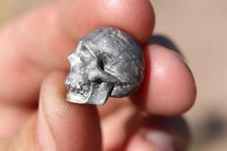 Gibeon Meteorite Skull 8.  5 grams ETCH 2
