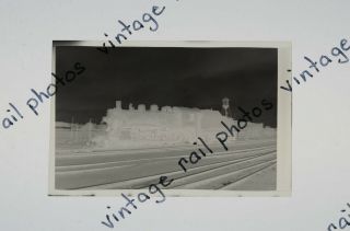 Railroad Negative Photograph Cpr Canadian Pacific Steam 4 - 6 - 0 1017 Th&b Hamilton
