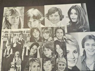 David Cassidy Partridge Family Fan Club Packet Poster Photos Stickers Star List 5