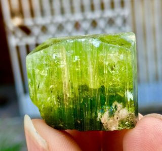 WoW 146 C.  T Top Class Damage Terminated Green Watermelon Tourmaline Crystal 2