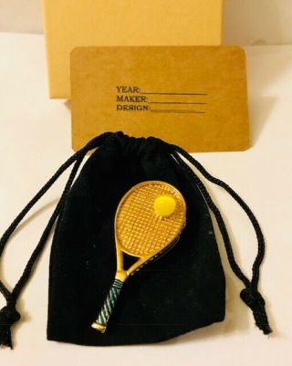 Rare 2007 Harrods/estee Lauder Full/unused " Match Point " Tennis Racket Compact