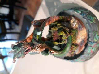 Franklin Michael Whelan Complete set of Dragon Statues 7