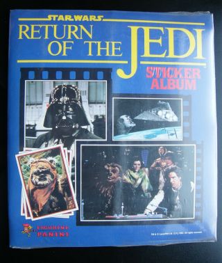 Panini Star Wars Return Of The Jedi 1983 Album Complete Stickers Factory