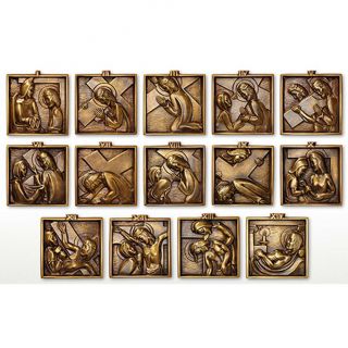 Stations Of The Cross - Set Of 14