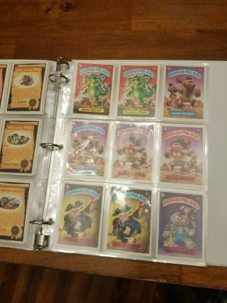 1985 Garbage Pail Kids 2nd series 2 86 Card Live Mike Complete Set NM 4