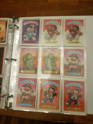 1985 Garbage Pail Kids 2nd series 2 86 Card Live Mike Complete Set NM 5