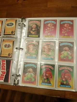 1985 Garbage Pail Kids 2nd series 2 86 Card Live Mike Complete Set NM 7