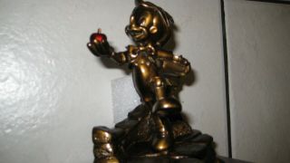 Walt Disney World 35 year service award Pinocchio statue - - 7