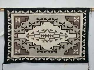 Navajo Rug Two Gray Hills,  Approx.  40 X 61