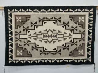 Navajo Rug Two Gray Hills,  approx.  40 x 61 2