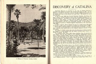 Windle ' s History Santa Catalina Island CA With Map 1940 SC Bk B&W Photos Scarce 4