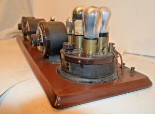 EARLY 1920 ' s ATWATER KENT MODEL 10,  4340 BREADBOARD RADIO RECEIVER 2