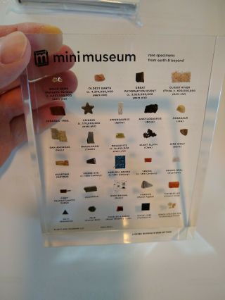 Mini Museum 3 / Three,  Large Limited Numbered Edition, 7
