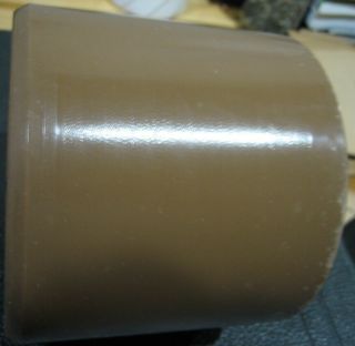 Columbia 5 " Grand Concert Brown Wax Cylinder Phonograph Record On Edison