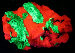Green Willemite Crystals Fluorescent Mineral,  Franklin,  Nj