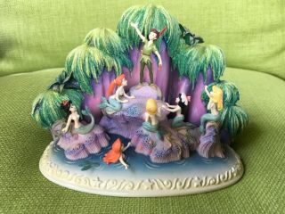Disney Olszewski Miniature “mermaid Lagoon” From Peter Pan