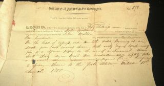 North Carolina 1803 Land Deed John Walker 100 Acres for 50 Shillings 3