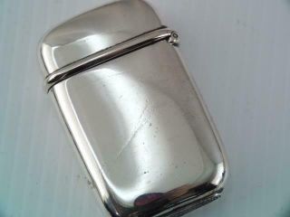 Antique Tiffany & Co.  Sterling Silver Match Safe Vesta $9.  99