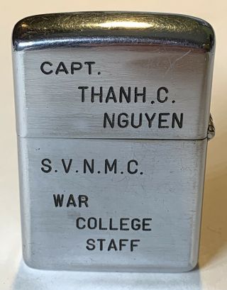 1968 Vietnam Zippo - President Nguyen Van Thieu Lighter in Presentation Case 3