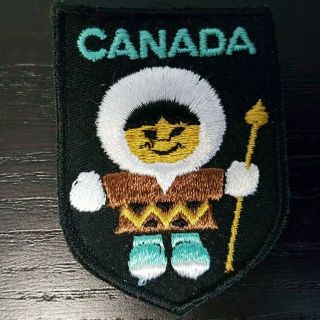 Canada Inuit Boy Patch Badge