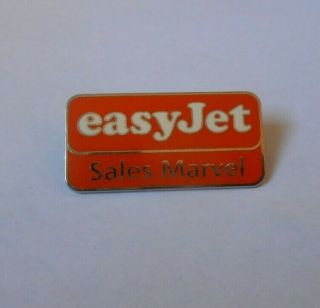 Easy Jet Airlines Sales Marvel Badge Obsolete Admin Aviation Insignia