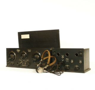 1920 Grebe Cr3 Radio Tuner & Rord Detector Amp All &
