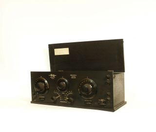 1920 Grebe CR3 Radio Tuner & RORD Detector Amp All & 5