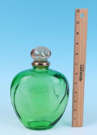 Large Vintage Christian Dior Poison Tendre Factice Perfume Bottle Store Display