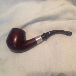 Vintage Dr Grabow Usa Estate Smoking Pipe Imported Briar Classic Bent Stem