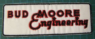 Bud Moore Engineering Embroidered Patch Patche Scca - Nascar - Trans Am Racing 5 "