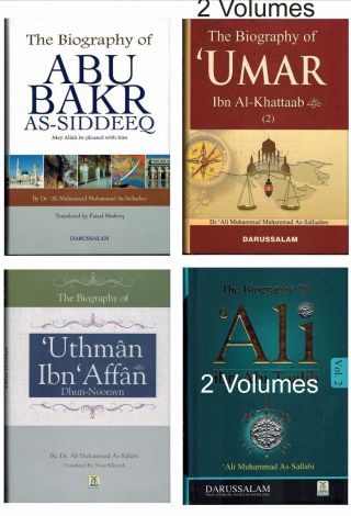 Biography Of Four Caliph Of Islam (complete Set 6 Books)