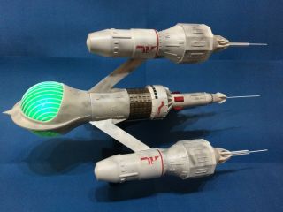 Blakes 7 Liberator Model Kit,  Highly Detailed With Decals,  Brass Nacelles (huge)