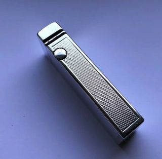 Early Dunhill Silver Plated ‘Barley’ Rollagas Lighter - Fully Overhauled 4