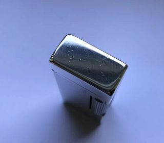 Early Dunhill Silver Plated ‘Barley’ Rollagas Lighter - Fully Overhauled 5