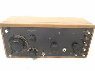 Crosley Model 52 Early Vintage Tube Radio Receiver Rca 201 A Tubes
