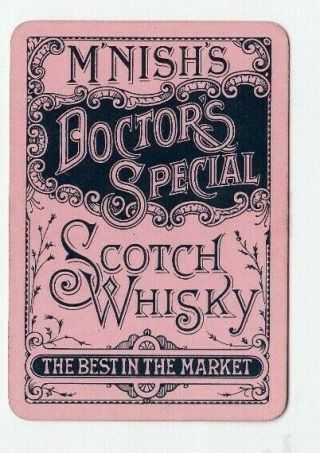 1 Wide Playing Swap Card Brewery Scotch Whisky M 