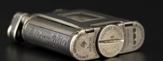DUNHILL Sterling Silver B Size Petrol Watch Lighter 6
