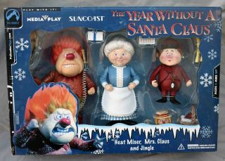 Year Without A Santa Claus Action Figures ©2002 Snow - Heat Miser Palisades Toys