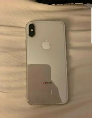 Apple Iphone X - 64gb - Silver  A1901 (gsm) (ca)