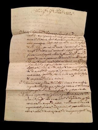 Antique Document Deputy Of The Kingdom Of Naples 1793