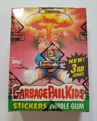 1986 Garbage Pail Kids 3rd Series (os3) - 48 Packs Bbce