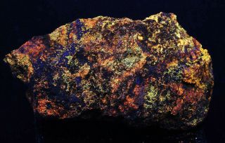 Wurtzite From Greece Fluorescent & Phosphorescent Mineral Specimen 8,  1 Cm