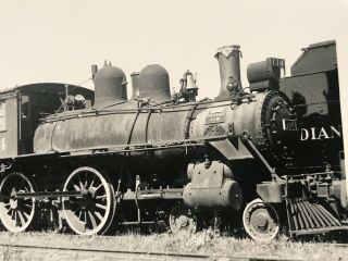 Antique Canadian Pacific Railroad Train Engine Locomotive No.  114 Photo 2