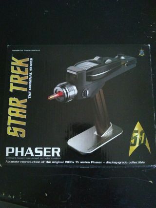 The Wand Company Star Trek Series Phaser Universal Remote Control -