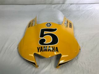 Colin Edwards Valentino Rossi Yamaha M1 Upper Fairing Motogp Memorabilia Livery