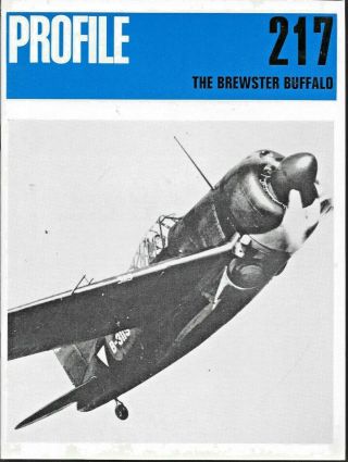 Aircraft Profile No.  217 The Brewster Buffalo By Christopher Shores