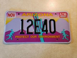 Arizona Environment License Plate