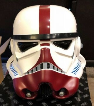 Anovos Star Wars Incinerator Stormtrooper Helmet Accessory In Factory Box